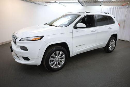 Bright White Clearcoat 2018 Jeep Cherokee Overland
