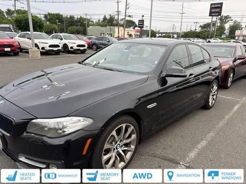 Jet Black 2016 BMW 528 i xDrive