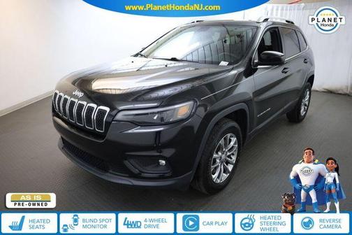 Diamond Black 2019 Jeep Cherokee Latitude Plus