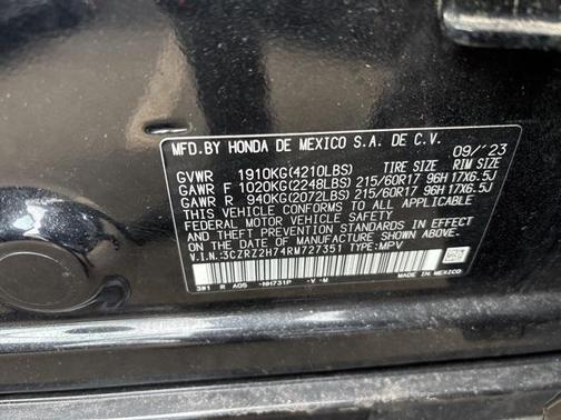 2024 Honda HR-V EX-L