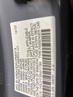 2022 Honda Accord Sport 1.5T