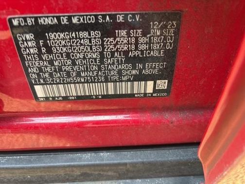 2024 Honda HR-V Sport