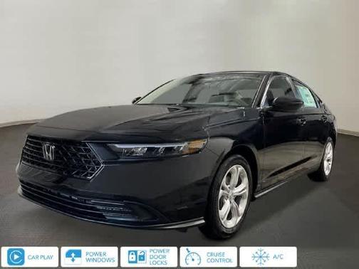 Crystal Black Pearl 2026 Honda Accord LX Sedan