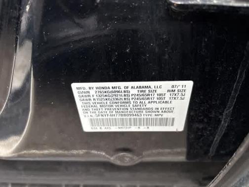 2011 Honda Pilot EX-L w/ Navigation