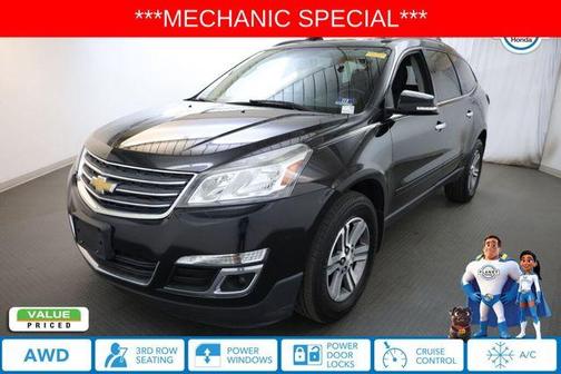 Mosaic Black Metallic 2016 Chevrolet Traverse 1LT