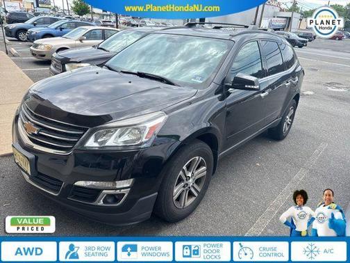 Mosaic Black Metallic 2016 Chevrolet Traverse 1LT