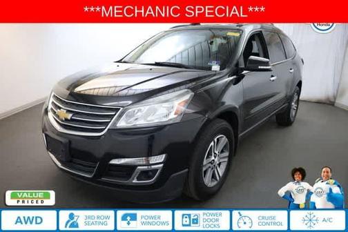 Mosaic Black Metallic 2016 Chevrolet Traverse 1LT