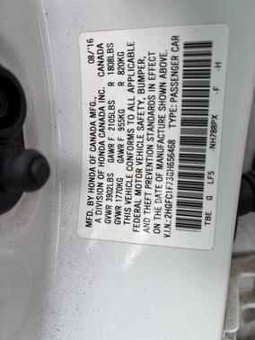 2016 Honda Civic EX-L