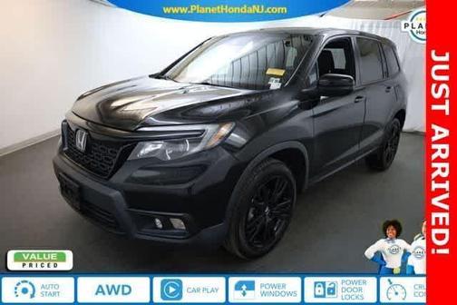 Black 2021 Honda Passport Sport