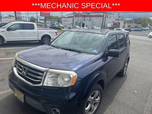 Blue 2014 Honda Pilot EX-L