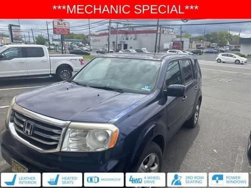 Blue 2014 Honda Pilot EX-L