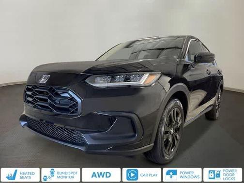 Crystal Black Pearl 2027 Honda HR-V Sport