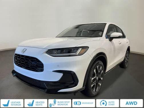 Platinum White Pearl 2026 Honda HR-V EX-L