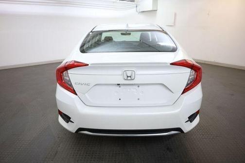 White 2019 Honda Civic EX-L