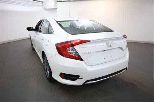 Platinum White Pearl 2019 Honda Civic EX-L