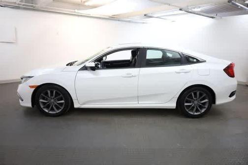 Platinum White Pearl 2019 Honda Civic EX-L