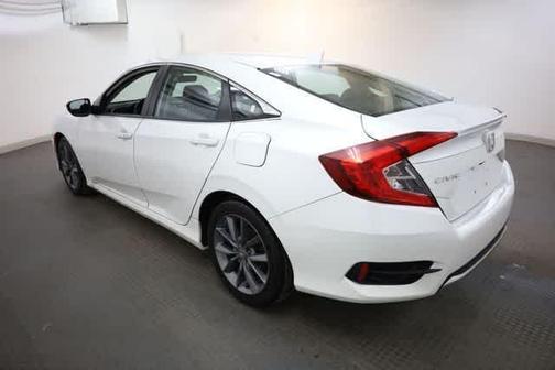 Platinum White Pearl 2019 Honda Civic EX-L