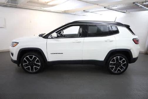 White Clearcoat 2019 Jeep Compass Limited