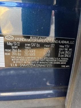 2022 Hyundai SANTA FE SEL