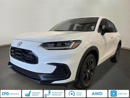 Platinum White Pearl 2026 Honda HR-V Sport
