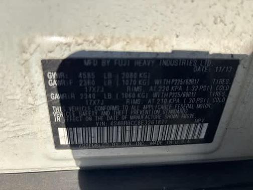 2014 Subaru Outback 2.5i Premium