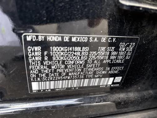 2023 Honda HR-V Sport