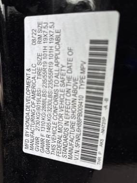 2023 Honda Odyssey Touring