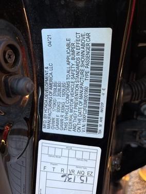 2021 Honda Civic Sport