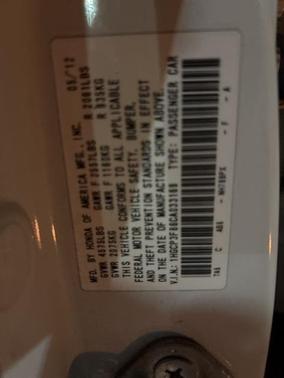 2012 Honda Accord EX-L