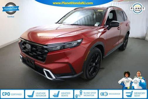 Radiant Red Metallic 2023 Honda CR-V Hybrid Sport Touring