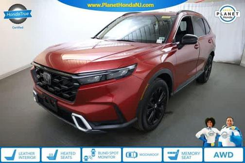 Radiant Red Metallic 2023 Honda CR-V Hybrid Sport Touring