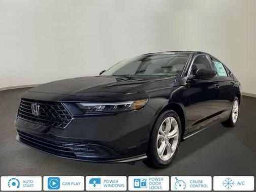 Crystal Black Pearl 2026 Honda Accord LX