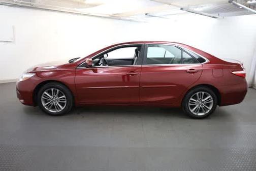 Red 2017 Toyota Camry SE