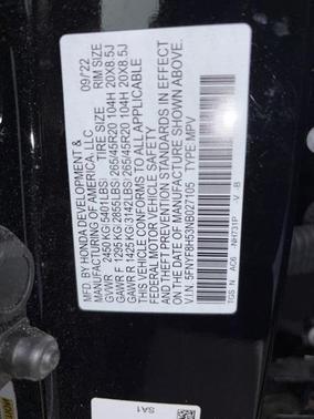 2022 Honda Passport EX-L