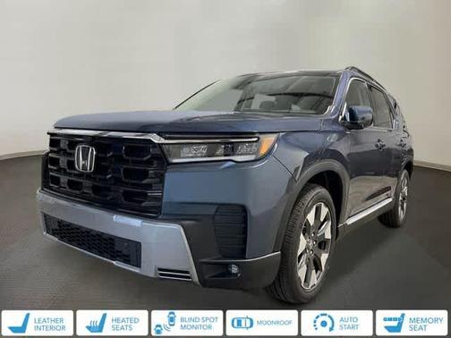 Smoke Blue 2026 Honda Pilot Elite