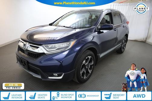 Obsidian Blue Pearl 2019 Honda CR-V Touring