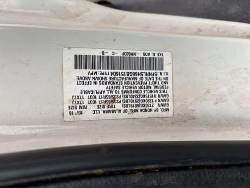 2016 Honda Odyssey EX-L