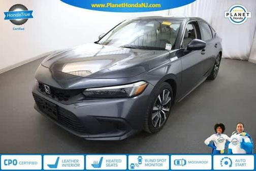 Meteorite Gray Metallic 2024 Honda Civic EX-L