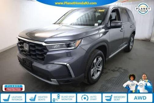 Modern Steel Metallic 2024 Honda Pilot EX-L