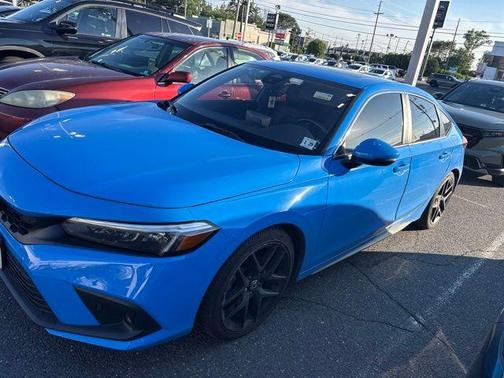 Blue 2024 Honda Civic Sport Touring