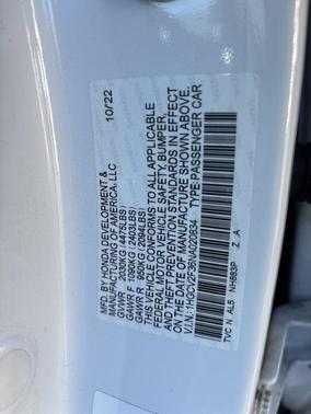 2022 Honda Accord Sport 2.0T