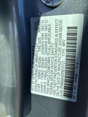 2023 Honda CR-V Hybrid Sport