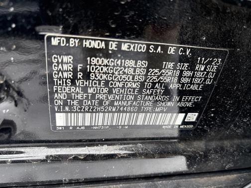 2024 Honda HR-V Sport