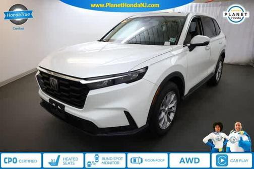 Platinum White Pearl 2024 Honda CR-V EX