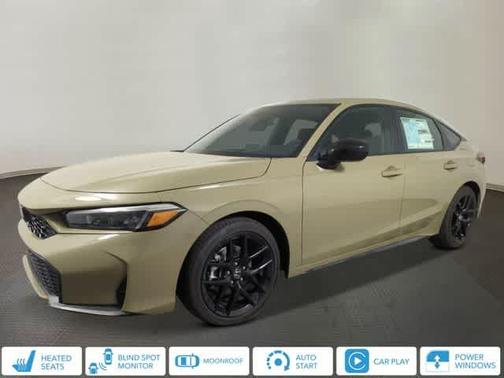 Sand Dune 2026 Honda Civic Hybrid Sport