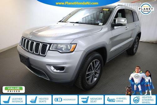 Billet Silver Metallic Clearcoat 2017 Jeep Grand Cherokee Limited