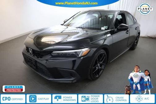Crystal Black Pearl 2023 Honda Civic Sport