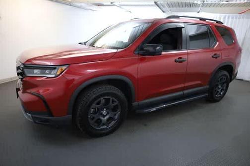 Radiant Red Metallic II 2025 Honda Pilot TrailSport