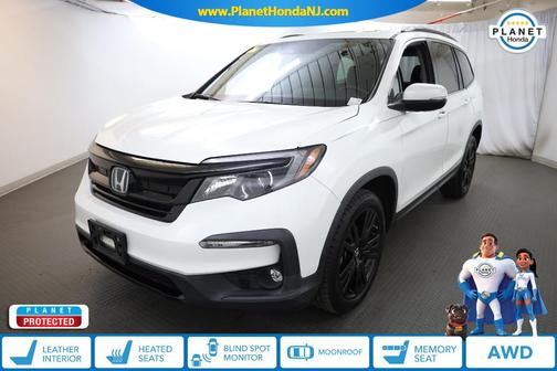 Platinum White Pearl 2021 Honda Pilot Special Edition