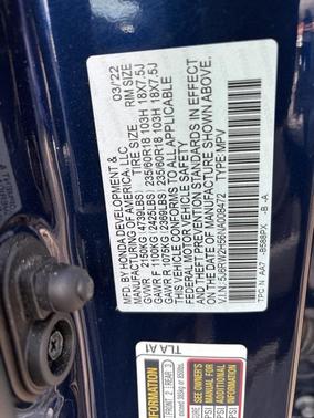 2022 Honda CR-V EX
